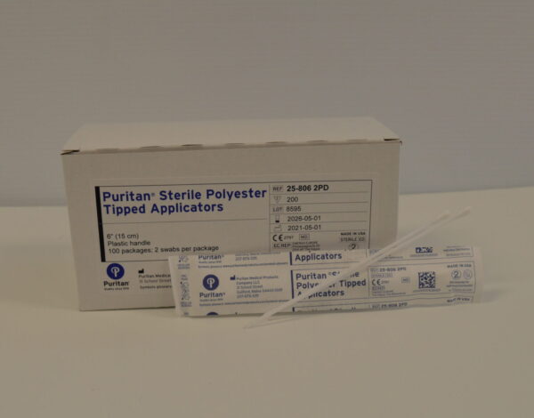 Polyester-Tipped Swabs (plastic handle)