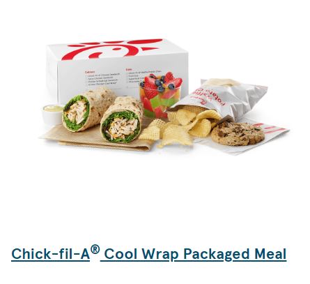 Cool Wrap Packaged Meal (chips & cookie)