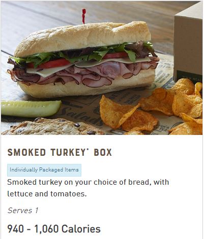 Smoked Turkey Sub