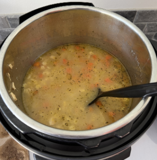 2- Lemon Pepper Chicken Soup (Jessi)